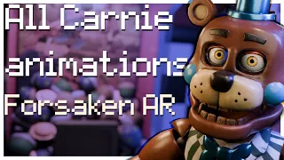 (Blender/FNAF) All Carnie animations for Forsaken AR || Read description