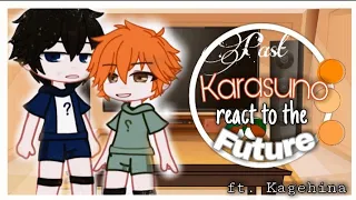 `` Past Karasuno React to the future `` | ft. Kagehina | Haikyuu