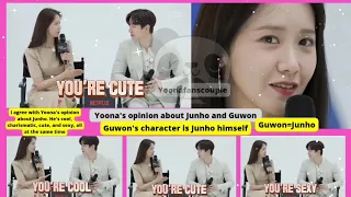 Summary of yoona junho moments (2021-2022- 2023) - You must watching this it's so sweet