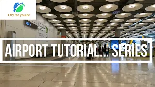 Madrid Barajas Airport Walk | Terminal Change | Terminal 4 to Terminal 2 Connection Flight