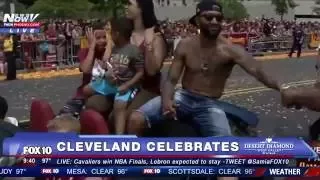 FNN: Cleveland Cavaliers - 2016 NBA Champs - Victory Parade feat. Lebron James