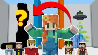 GUESS THE BUILD - ALL THE BUILDS GUESSING COMBINED Ft  Grian, Impulse, Gem, Skizz, Jimmy, Joel