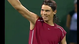 Top 5 Federer vs.  Nadal points at Miami 2004 -1st match