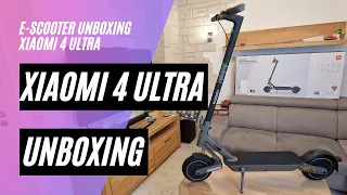 🛴 Xiaomi 4 Ultra 🎁 Unboxing (48V; 12,75AH; 500W)
