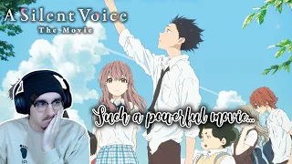 Such a Powerful Movie... | A Silent Voice Movie Reaction & Review