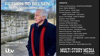 "RETURN TO BELSEN" - with Jonathan Dimbleby, Full Documentary, Music by Simon Roberts.