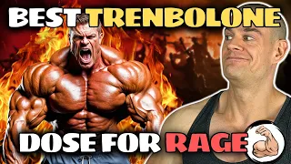 Best NON-RAGING Weekly Dose Of Trenbolone (NO Human Studies, Less Is More?) Parabolan Deep-Dive