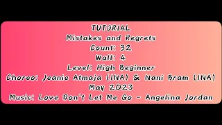 WALKTHROUGH - MISTAKES AND REGRETS || Jeanie Atmaja (INA) & Nani Bram (INA) - May 2023