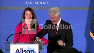 KY:BILL CLINTON CAMPAIGNS FOR SENATE CANDIDATE