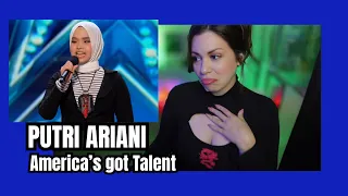 Putri Ariani receives the GOLDEN BUZZER | FIRST TIME REACTION |America's Got Talent | REACTION