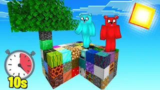 CAŁY SKYBLOCK LOSUJE SIĘ CO 10 SEKUND w Minecraft!