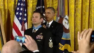 Navy SEAL Receives Medal of Honor For Rescuing American Hostage