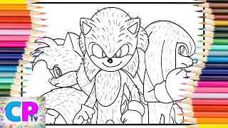 Sonic 2 Coloring Pages/Sonic the Hedgehog Coloring/Cartoon - On & On (feat. Daniel Levi[NCS Release]