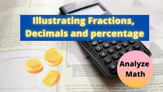 Illustrating Fractions, Decimals and percentage  - Business Math - Analyze Math
