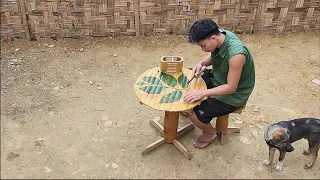 How To Make a Tables And Chairs Homemade, Furniture , cooking - In The Forest - Ep.31