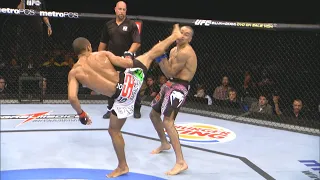 Edson Barboza SPINNING WHEEL KICK KO'ed etim - UFC FightNight: Barboza v Chikadze | SlowMo BirdView