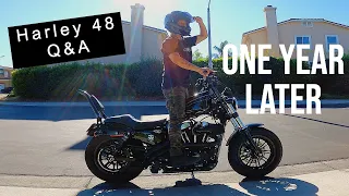 2022 Harley-Davidson Forty Eight // A Year Later with Q&A