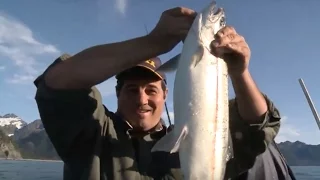 ALASKA fishing salmon halibut. ALASKA Lachs Heilbutt Angeln. part 01/Teil 01