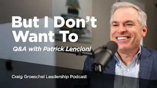 Q&A with Patrick Lencioni: What’s Your Motivation?