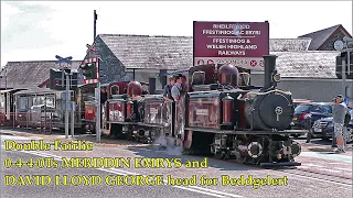 RD21781(vid).  Trains in Porthmadog, 31/5/2021 - Part 3.