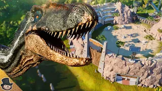 QUILLIAM INDORAPTOR?! Amphitheatre Sandbox Build | Jurassic World Evolution 2