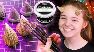 How To Make Foam Clay Cosplay Horns - Lightweight Prosthetics