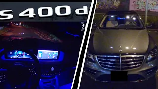 POV #2: 2018 Mercedes-Benz S400d 4Matic (Night Drive)
