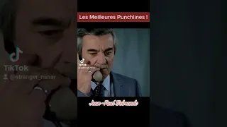 Les Meilleures Punchlines du cinéma Français: Jean-Paul Belmondo🤣 #shorts  #punchlines