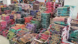 सस्ती रेट में साड़ीया// जुड़िए असली मैन्युफैक्चर से Surat wholesale market