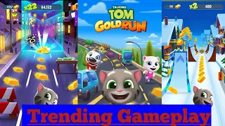 Talking Tom Gold Run Big Update ~ New World Ginger's Farm Episode#