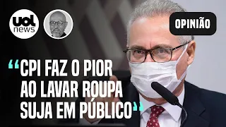 'Renan farejou divergências e vazou relatório para prevalecer por constrangimento' | Josias de Souza
