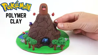 Gigantamax Diglett Pokemon Scenery - Polymer Clay Tutorial