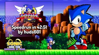 Sonic 3D in 2D by huds601 in 42:51 - Sonic and the Parallel Worlds