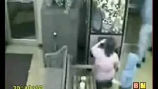 Child Gets INSIDE Arcade Toy Grab! CCTV