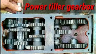 Power tiller gearbox