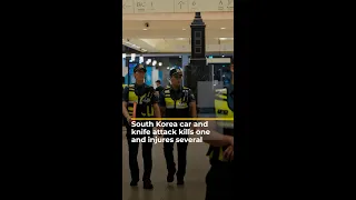 One dead, several injured in South Korea car and knife attack | AJ #shorts