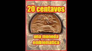20 centavos Pirámide de Teotihuacán