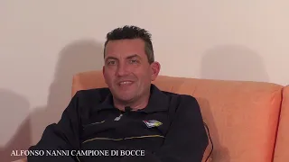 ALFONSO NANNI CAMPIONE DI BOCCE