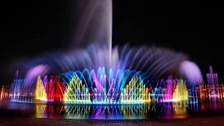 Dubai _ Sharjah Dancing color Fountain My shooting