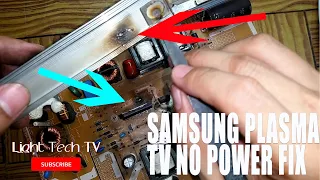 How to Fix Samsung Plasma TV wont Turn On