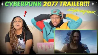 "Cyberpunk 2077" Official Cinematic Trailer E3 2019 REACTION!!