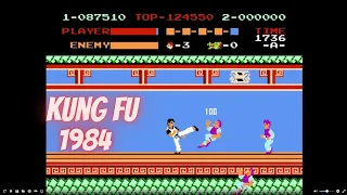 Kung Fu 1984 (NES) Playthrough 1984