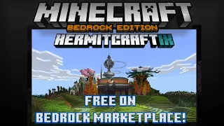 Hermitcraft 9 map Free on Minecraft Bedrock Marketplace! #minecraft #bedrockedition #hermitcraft