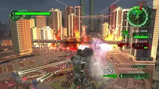 EDF 6 M134 Inferno Weapon Farming Ranger Thread Castle high ground run ( Earth Defense Force 6 )