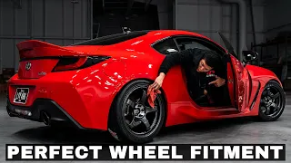 2022 Toyota GR86 Perfect Wheel Fitment!