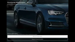 Audi Connect erfolgreich hinzufügen, Identität bestätigen und Hauptnutzer hinzufügen A4 Anleitung