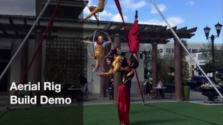 Building Aerial Rig Demo - Imagine Circus