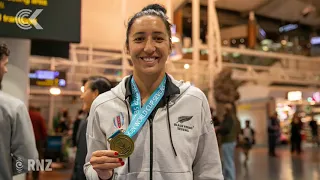 Black Ferns Sevens return home after 29 0 win against France