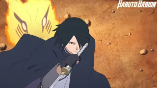 La aparición de Shin Uchiha /Sasuke Salva a Sarada - Español Latino