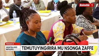 Agataliikonfuufu: Min. Kasaija ayambalidde aba EU "Temuyingira mu Nsonga zaffe"